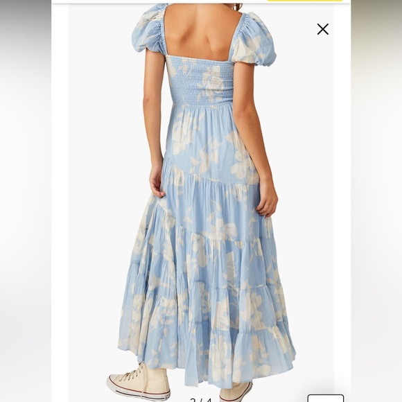 Free People Sundrenched Floral Tiered Maxi Sundress - Picture 2 of 6